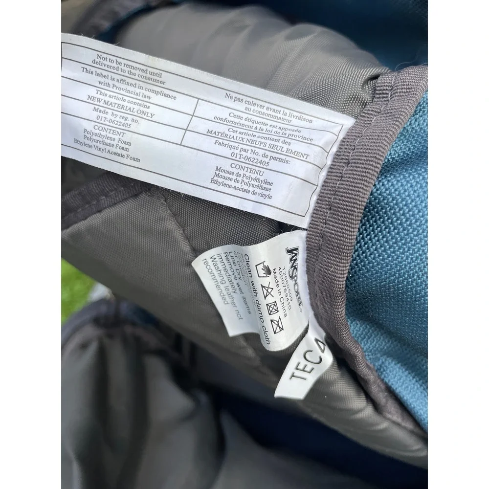 JanSport Air Cure Backpack Airlift T2660509 TEC4 Gel 15.4